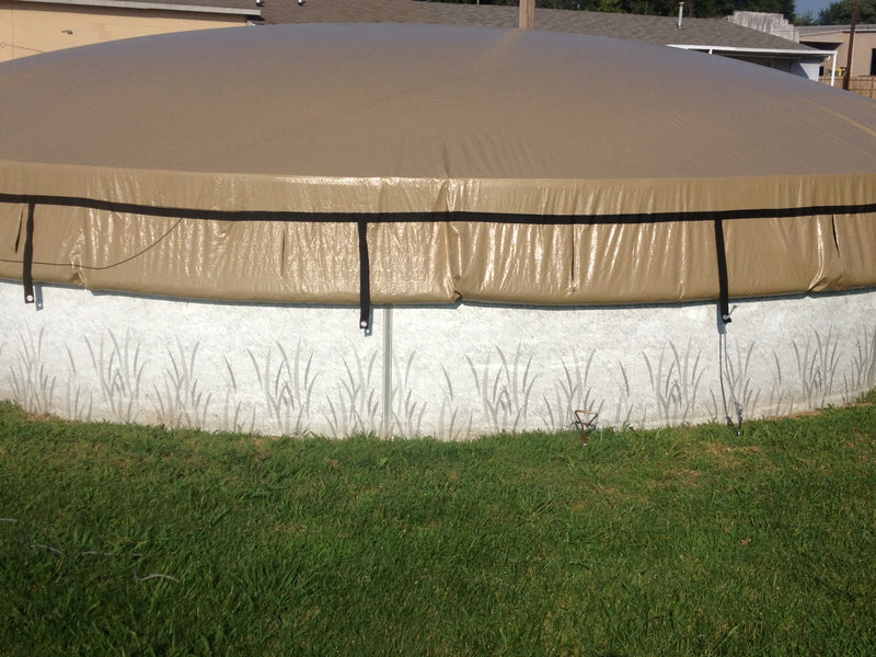 Easydome -  Round And Oval - Above Ground Solid Winter Covers